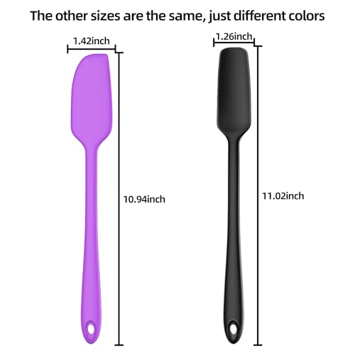 Slim Silicone Spatula Set (5 Count)