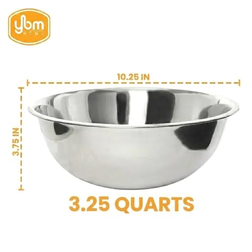 3.25 Quart Stainless Steel Premium Mixing Bowl
