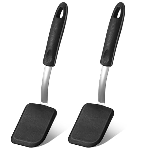 2 Pcs Mini Silicone Cookie Brownie Spatula (2 Count)