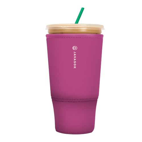 JavaSok Iced Coffee & Cold Soda Insulated Neoprene Cup Sleeve
