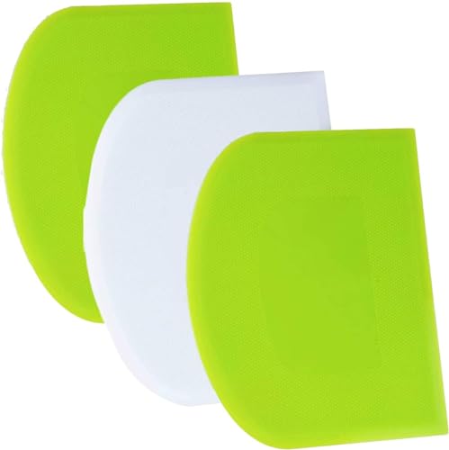 Dough Scraper Bench Scraper (3 Count)