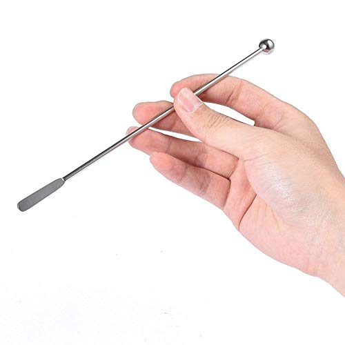 20 pcs Stainless Steel Coffee Beverage Stir Sticks Cocktail Stirrers Drink Swizzle Stick 7.4" Swizzle Stick Picks Tools (20 Count)