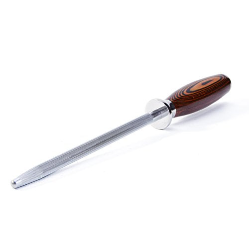 Honing Rod Sharpening Steel with Larger Diameter for Kitchen Knife Daily Honing Maintenance