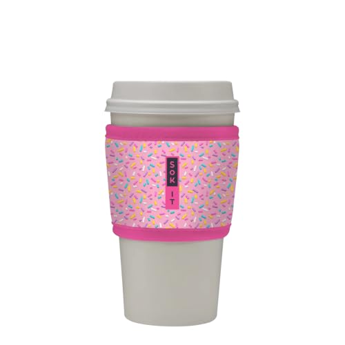 HotSok Coffee & Tea Reusable Insulated Neoprene Cup Sleeve
