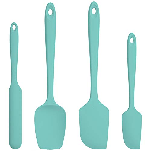 Silicone Spatula Set with 600 Degrees Fahrenheit Heat Resistant