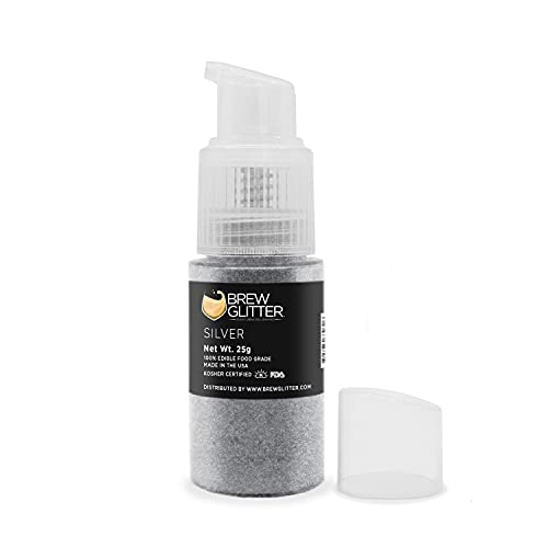 Brew Glitter Edible Drink Glitter Pump 1x 25g for Cocktails
