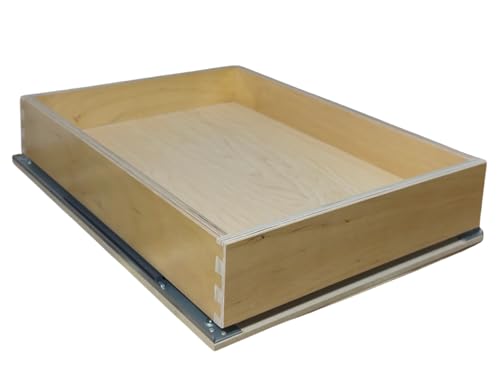 Pull Out Drawer for Cabinets 20" W x 18" D 9 Ply Baltic Birch