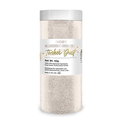 Ivory Edible Glitter