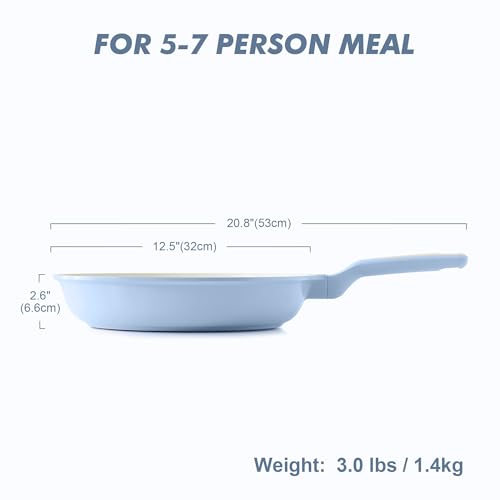Nonstick Ceramic Frying Pan 12.5