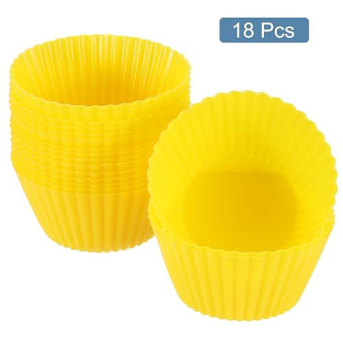 18Pcs Silicone Cupcake Liners