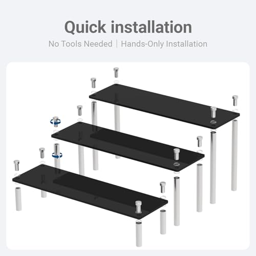 3 Tier Acrylic Display Riser Stand