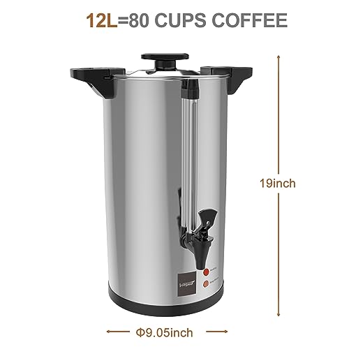 12L Electric Commercial Percolate Coffee Urn