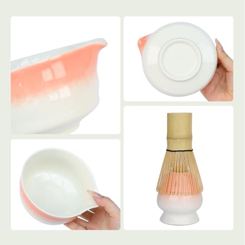 Pink Matcha Whisk Making Set (5 Count)