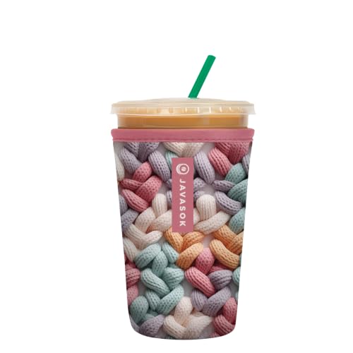JavaSok Iced Coffee & Cold Soda Insulated Neoprene Cup Sleeve