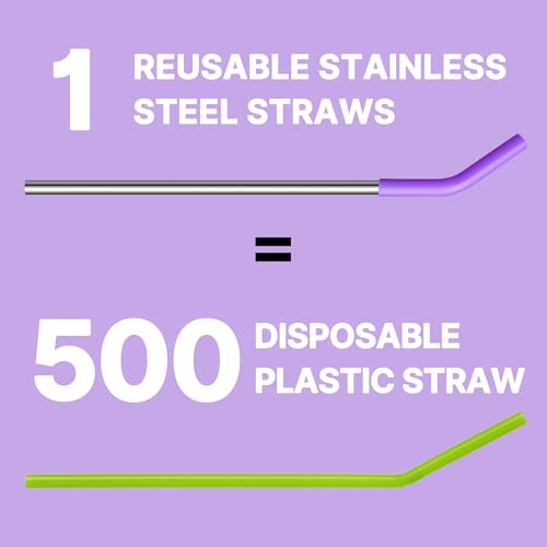 Stainless Steel Straws for 40oz Stanley Cup Tumbler