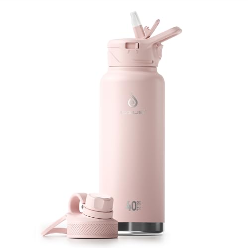 40oz Stainless Insulated Bottle with 2 Leak