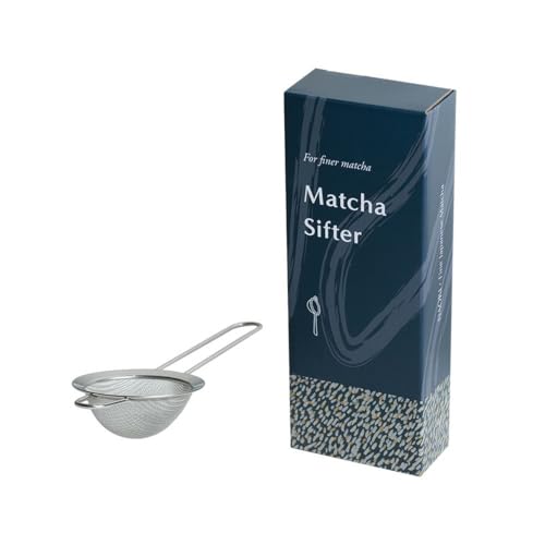 Large Stainless Steel Matcha Tea Sifter with Handle Matcha Set