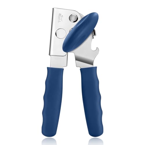 Heavy Duty Hand Can Opener with Comfortable Grip for Seniors