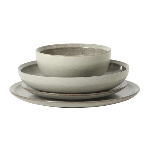 Beckett Stoneware Matte Reactive Glaze 16 Piece