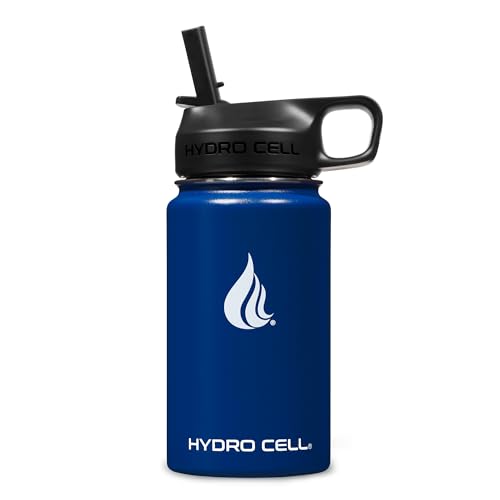 Stainless Steel Insulated Water Bottle with Straw