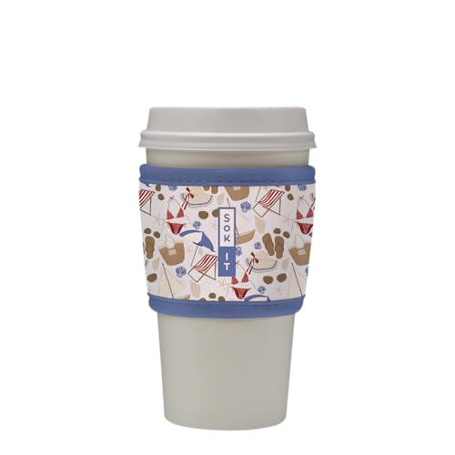 HotSok Coffee & Tea Reusable Insulated Neoprene Cup Sleeve