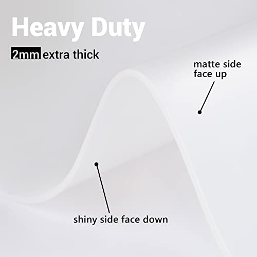 35.6x23.5in 2mm Silicone Mats for Kitchen Counter