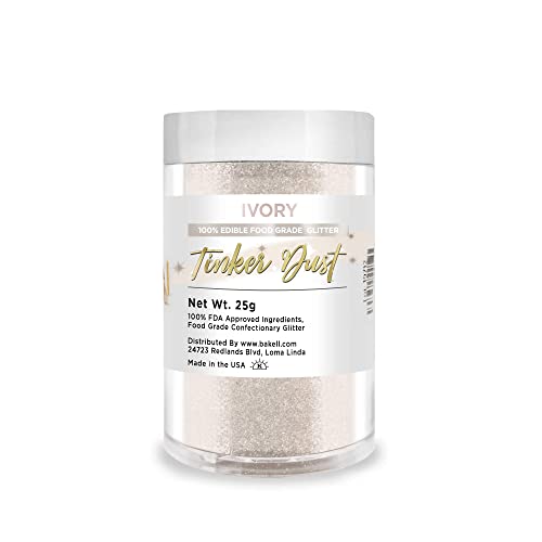 Ivory Edible Glitter