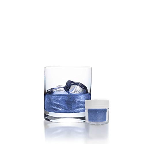 Blue BREW GLITTER Edible Glitter for Drinks