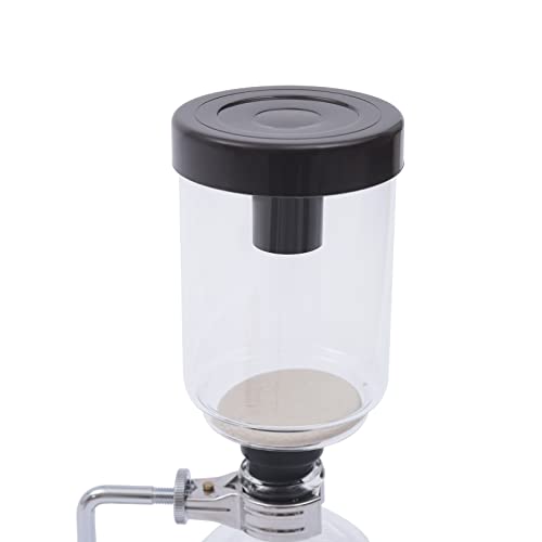 Siphon Syphon Coffee Maker Tabletop Glass Siphon Pot Syphon Coffee Maker Siphon Vacuum Coffee Maker Black