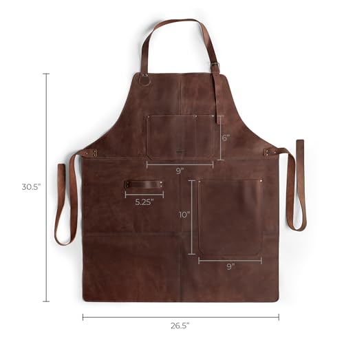 Grill Apron Protective Clothing Cover for Cooking and Grilling