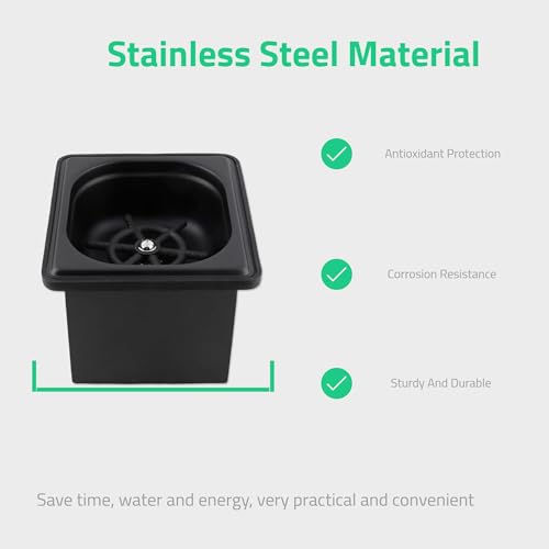 Glass Rinser Automatic Stainless Steel Pitcher Rinser