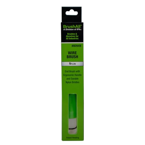 Wire Hand Brush with Ergonomic Handle and Tightly Packed Bristles for Kitchen