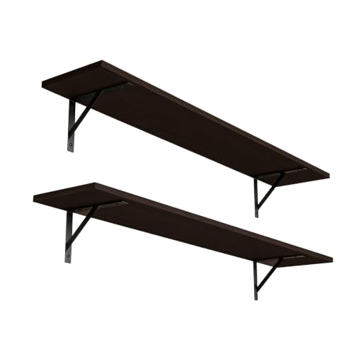 Long Wall Shelves (2 Count)