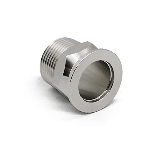 SS304 KF25 NPT Male Adaptor thread 1" NW25 KF Male coupling ISO