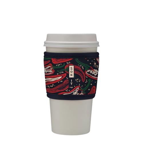 HotSok Coffee & Tea Reusable Insulated Neoprene Cup Sleeve