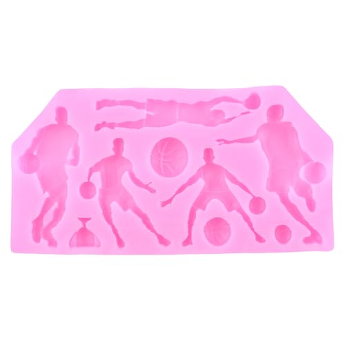 Basketball Silicone Molds Sports Theme Fondant Mold Set Of 3