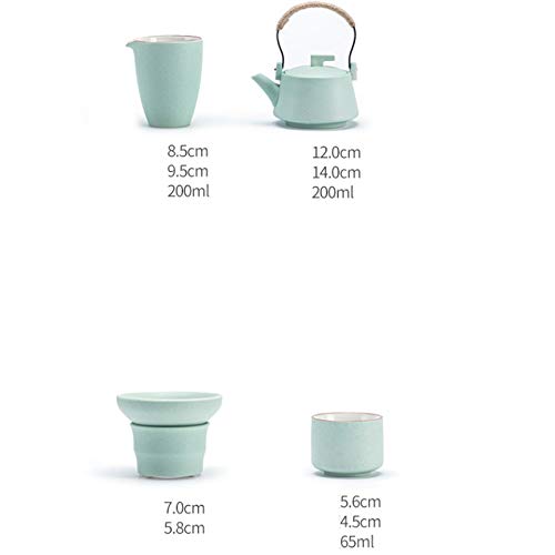 Modern Ceramic Kung Fu Tea Set Teapot Ceremony Office Study Friend Gift