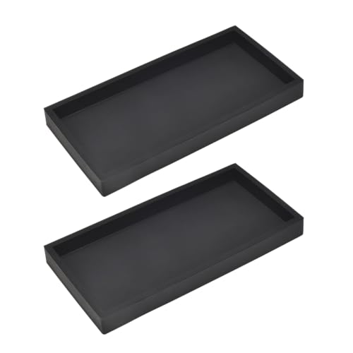 2PC 7.9" Small Bathroom Vanity Tray for Counter (2 Count)