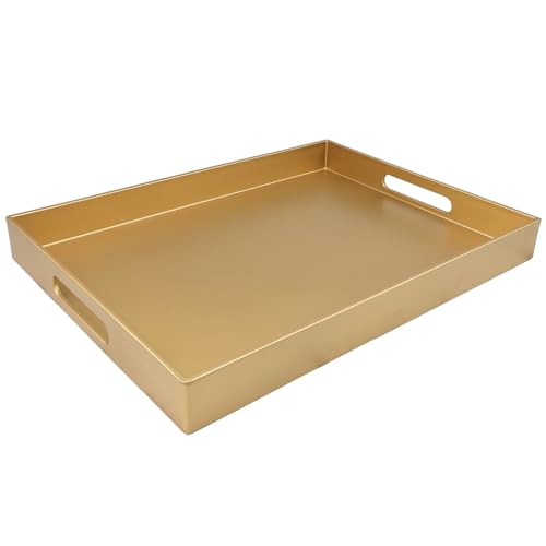 Gold Serving Tray for Coffee Table
