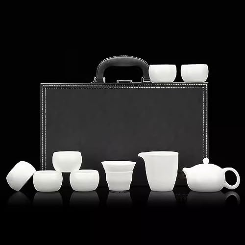 Tea Set Tea Set Tea Set Authentic Iced Jade Porcelain Tea Set