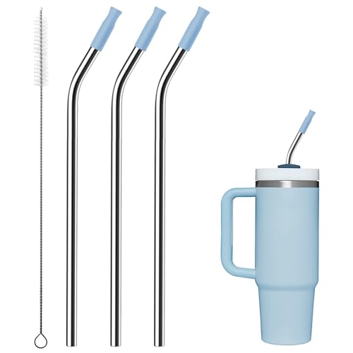 Bent Metal Straws for Stanley 30oz