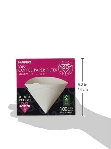 V60 Paper Coffee Filter (100 Count)