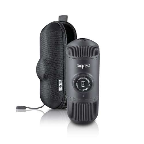 Nanopresso Portable Espresso Maker bundled with Nanopresso Protective Case