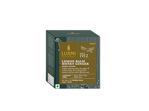 Estates Lemon Balm Honey Ginger 25 teabags (15 Count)