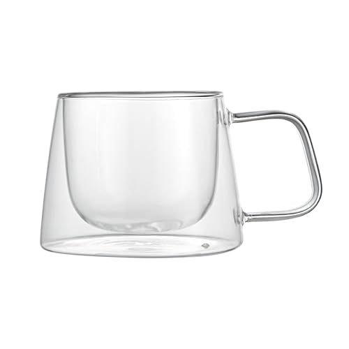 7 oz Professional Glass Coffee Mug (2 Count)