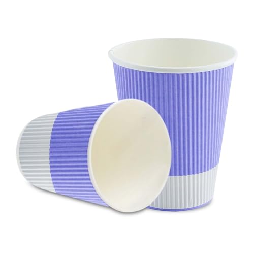 12 oz Purple Paper Light Coffee Cup (500 Count)