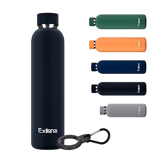 Slim Insulated Water Bottles for Travel 25oz with Clip
