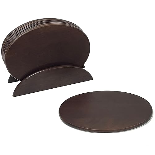 Woodard & Charles Wood 6 Serving Boards with Stand