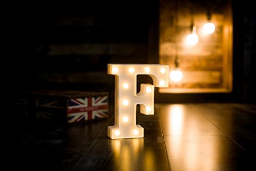 LED Letter Lights Sign Marquee Light Up Letters Sign for Night Light Wedding