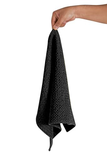 Set of 4 Premium Waffle Dish Towels 16x26 inches